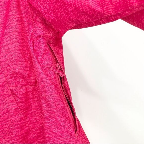 Pulse Bright Pink Waterproof Detach Hood Vented Winter Ski Performance Jacket - Picture 12 of 16
